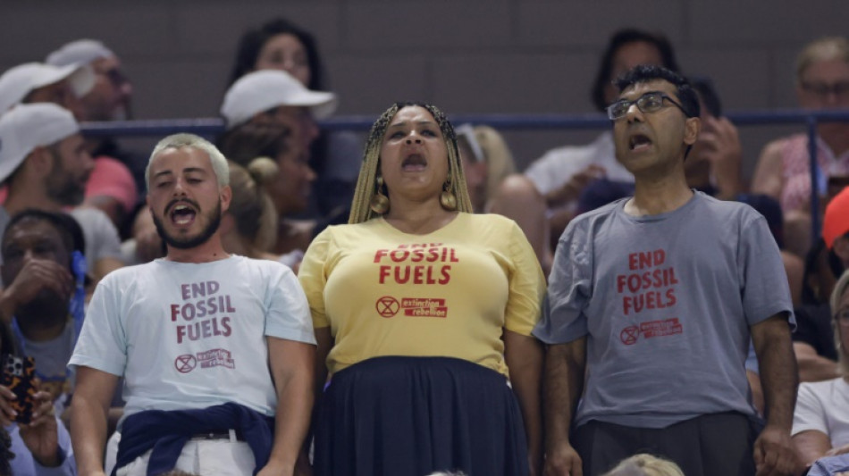 US Open drama as semis halted by climate protest