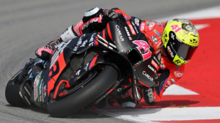 Chastened Espargaro sets pace at Catalunya MotoGP