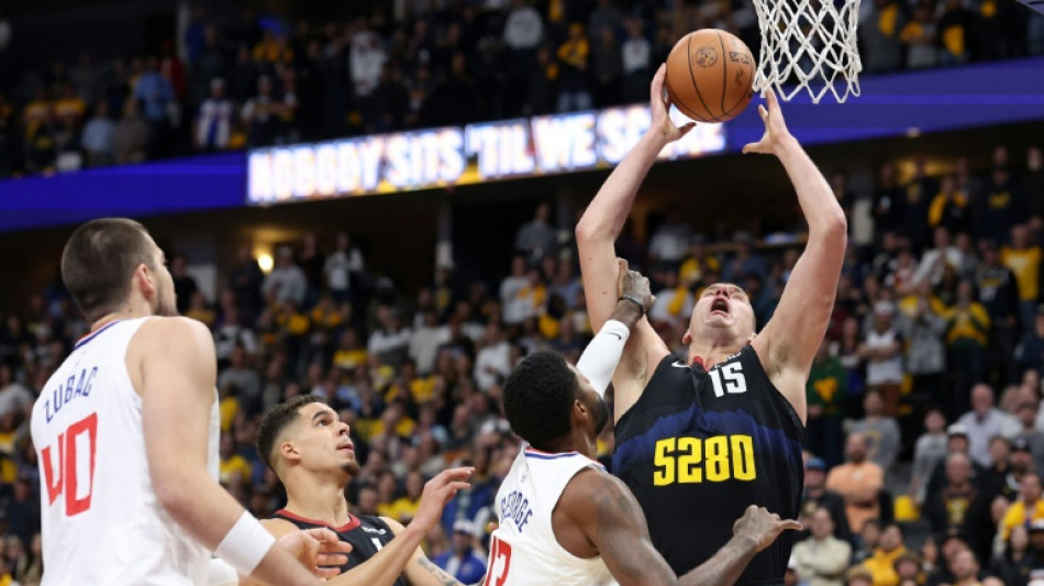 Jokic leads Nuggets past Clippers, Warriors and Wolves brawl