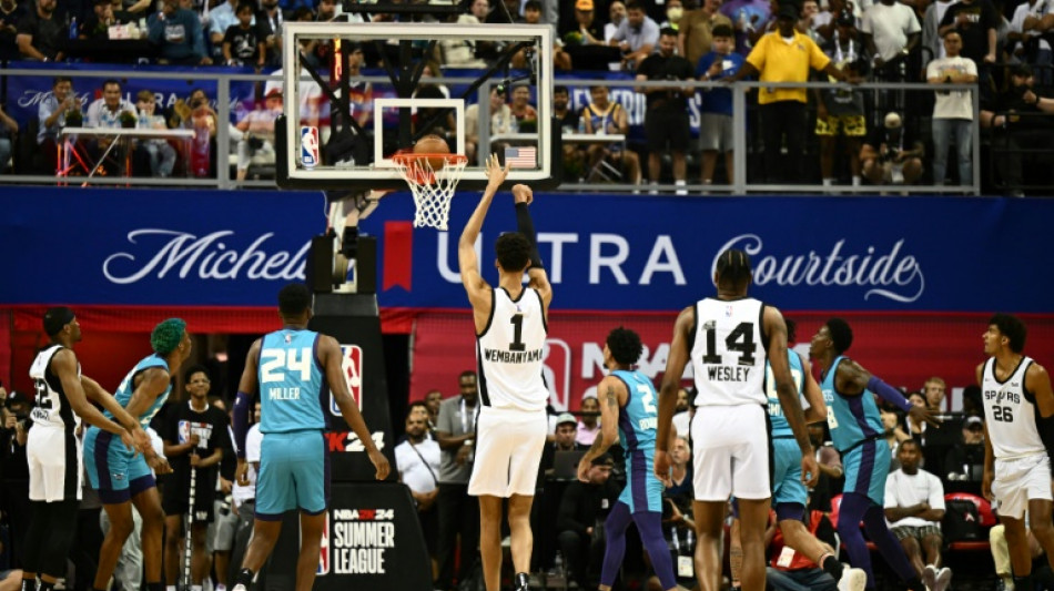 Wembanyama a winner in NBA Summer League debut for Spurs