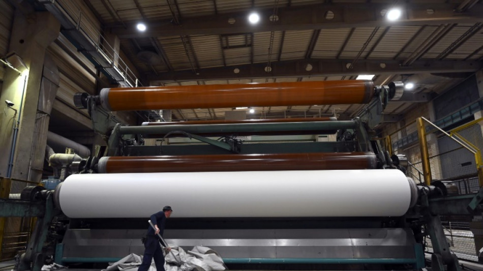 Dans la derni&egrave;re usine fran&ccedil;aise de papier journal, l'avenir est au carton