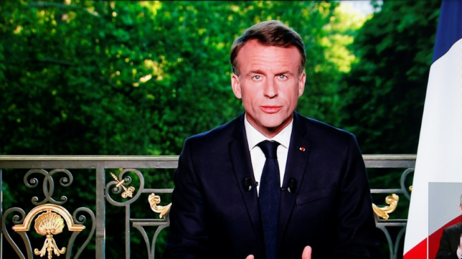 Macron descarta ren&uacute;ncia 'seja qual for o resultado' das legislativas antecipadas