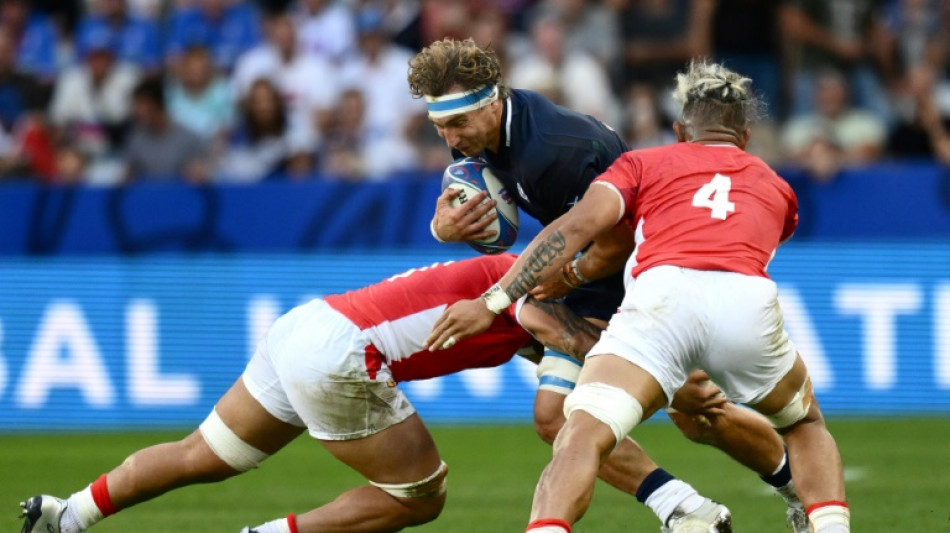 Scotland keep World Cup hopes alive with 45-17 win over Tonga