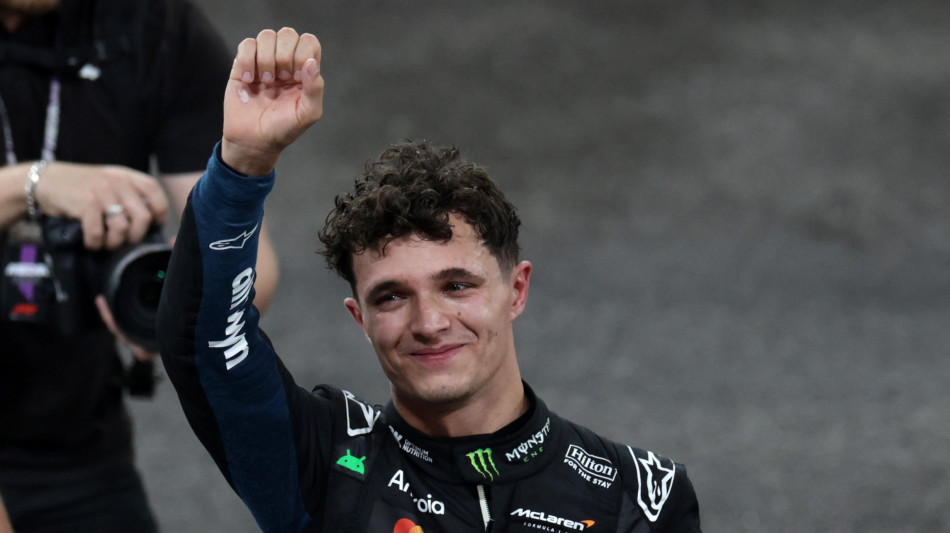 F1: Norris in pista nel 2026 con il n.1 'orgoglio per McLaren'