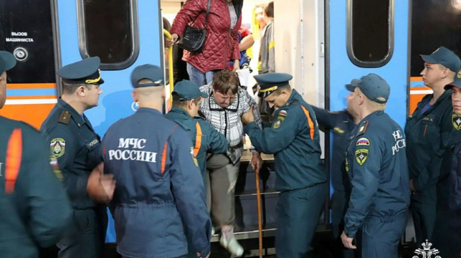 'A guerra chegou', dizem em Moscou primeiros removidos devido &agrave; incurs&atilde;o ucraniana