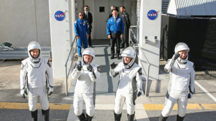 International crew bound for space station