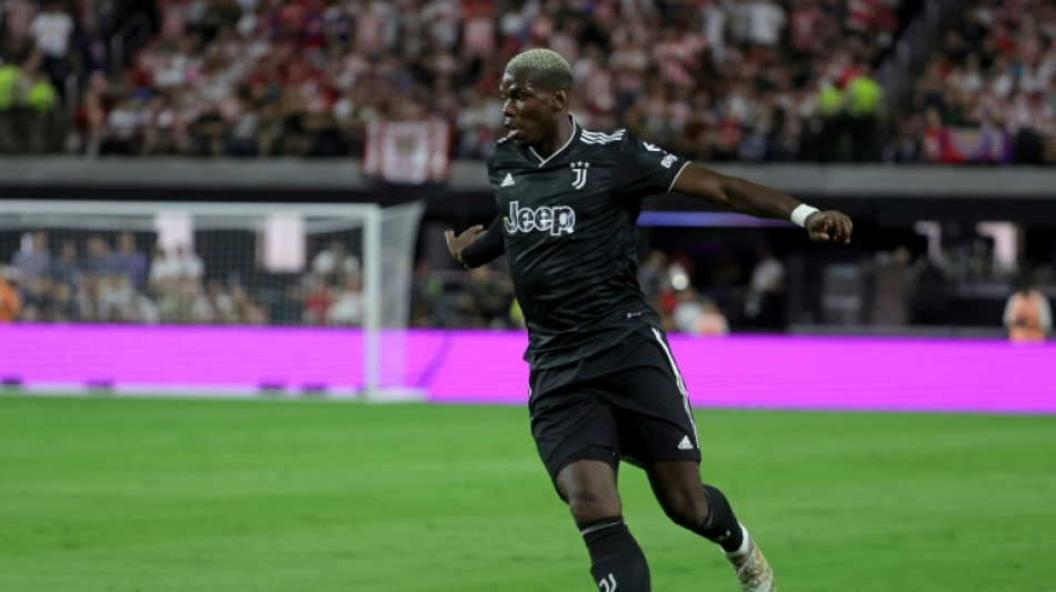 Pogba returns to Juventus training after knee operation