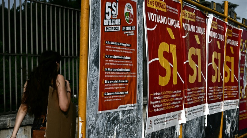 Echec d'un référendum en Italie sur la naturalisation et le droit du travail