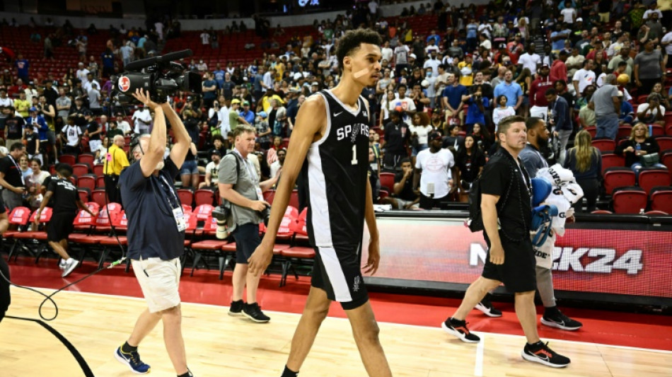 Top pick Wembanyama won't play again in NBA Summer League: reports