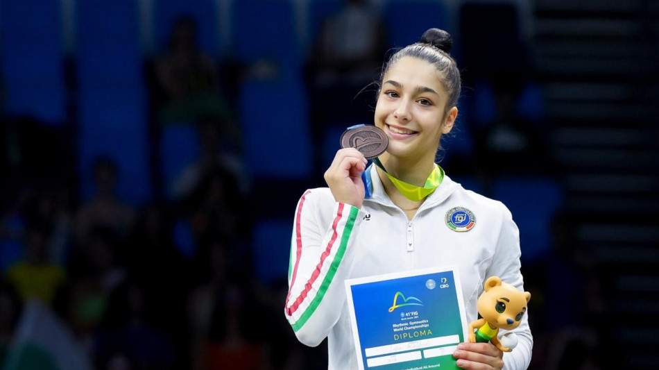 Mondiali ritmica: Sofia Raffaeli bronzo nell'All Around a Rio