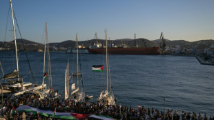 Two ships set sail from Greece to join Gaza aid flotilla
