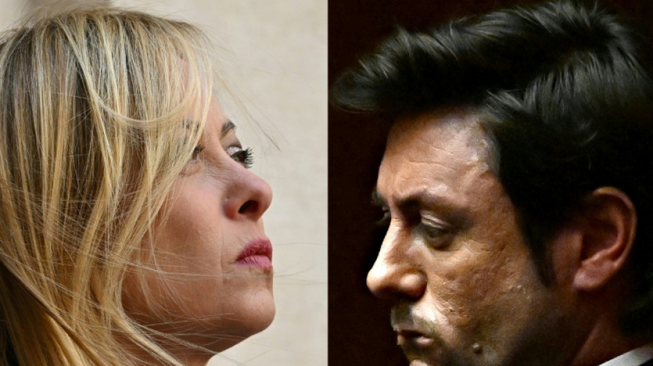 Giorgia Meloni anuncia separa&ccedil;&atilde;o