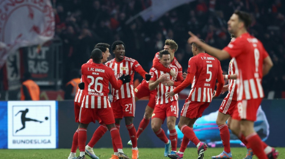 Union draw level with Bayern after Berlin derby win