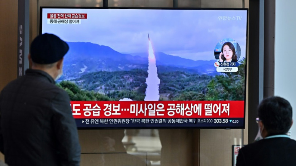 Nordkorea versch&auml;rft Spannungen mit Abfeuern von mehr als 20 Raketen