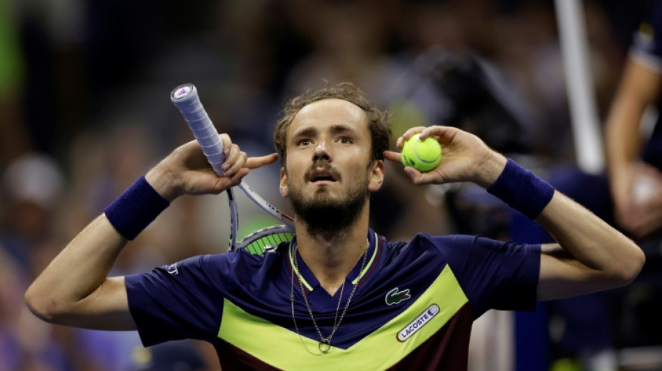 '12 out of 10' Medvedev stuns Alcaraz to reach US Open final