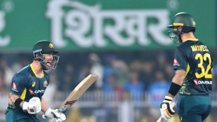 Maxwell's 104 keeps Australia alive in T20 series