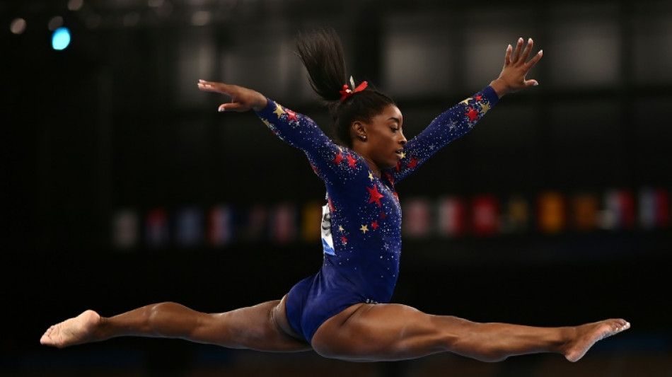 Star gymnast Biles poised for August return to competition