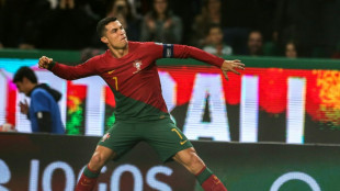 Ronaldo breaks men's international caps record, scores double