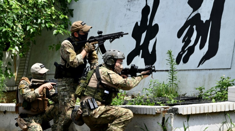Inspirados por Ucrania, civiles estudian la guerra urbana en Taiw&aacute;n