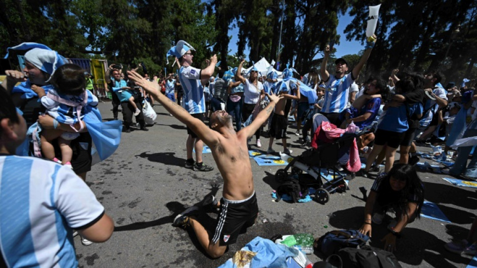 Suffering Argentines explode with joy after 'epic' World Cup win