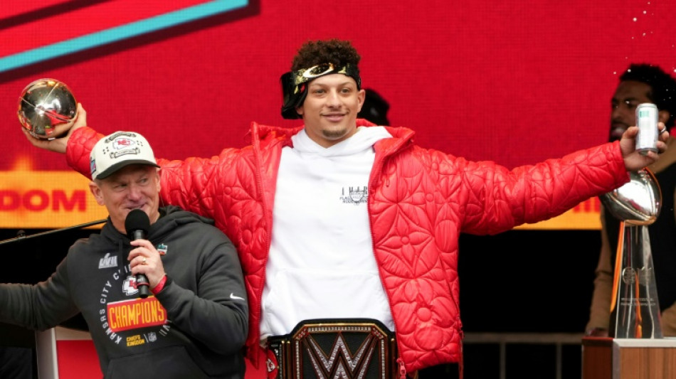 Mahomes vows repeat as Chiefs, fans celebrate Super Bowl