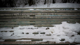 Sur des murs et des bancs: &agrave; Moscou, de silencieux appels &agrave; la paix