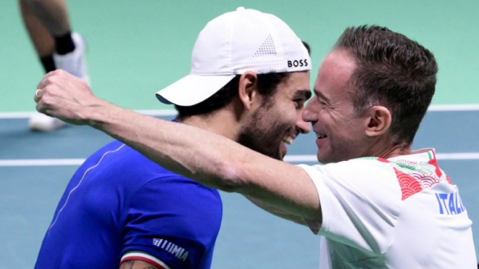 Berrettini puts Italy on verge of third straight Davis Cup triumph