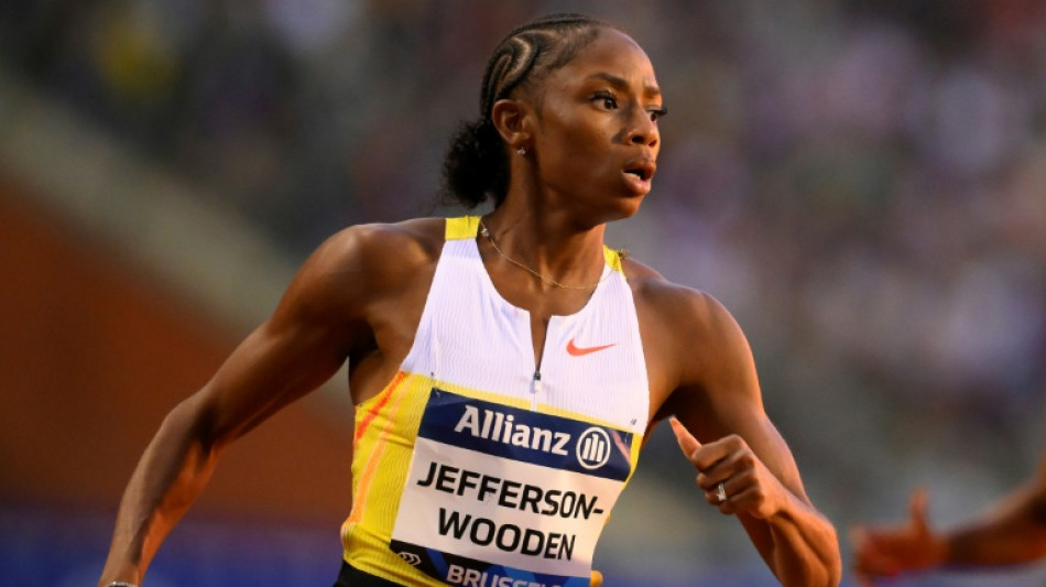 Athlétisme: invaincue sur 100 m, Jefferson-Wooden enfonce le clou à Bruxelles