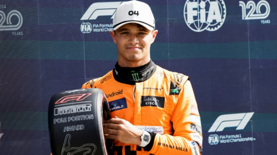 F1/Pays-Bas: Norris écrase Verstappen et la concurrence en qualifications
