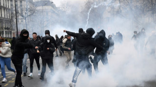 Ausschreitungen beim zehnten Aktionstag gegen die Rentenreform in Frankreich