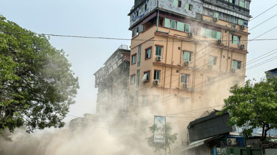 Tod und Zerst&ouml;rung: Schweres Erdbeben ersch&uuml;ttert Myanmar und Thailand