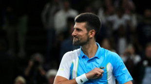 Djokovic resists Rublev to set up Dimitrov title clash in Paris