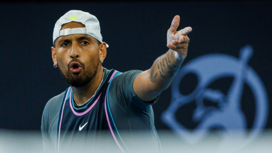 Tenista australiano Nick Kyrgios &eacute; suspenso pelo consumo de coca&iacute;na