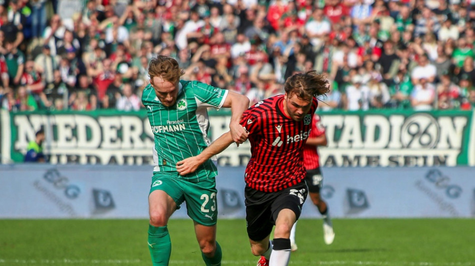 Hannover patzt im Aufstiegsrennen - F&uuml;rth hofft 