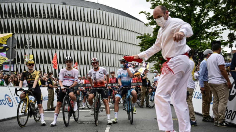 Tour de France sets off from Bilbao