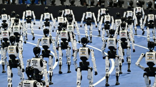 Robots pulverizan r&eacute;cords humanos en competici&oacute;n rob&oacute;tico-deportiva en Pek&iacute;n