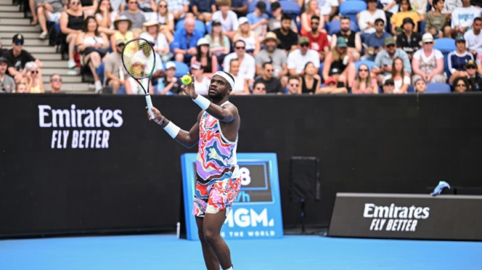 'That outfit': Tiafoe dazzles Australian Open with colourful kit