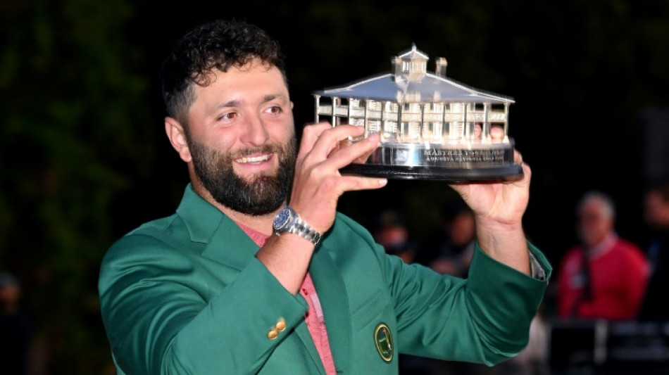 Spain's Rahm follows Ballesteros with Masters glory