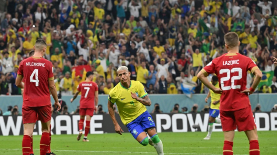 Richarlison stars as Brazil beat Serbia but Neymar suffers injury scare
