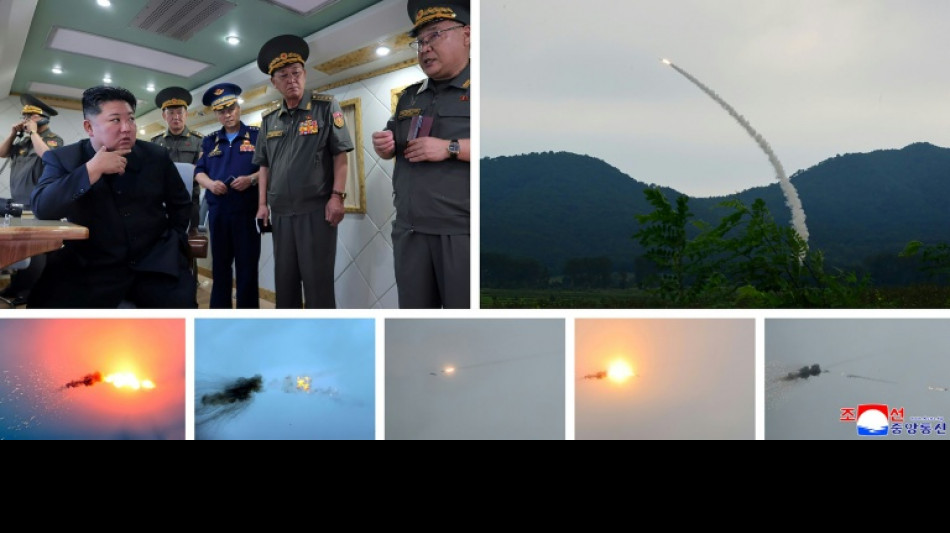 Corea del Norte prueba dos "nuevos" misiles de defensa a&eacute;rea, seg&uacute;n la agencia KCNA