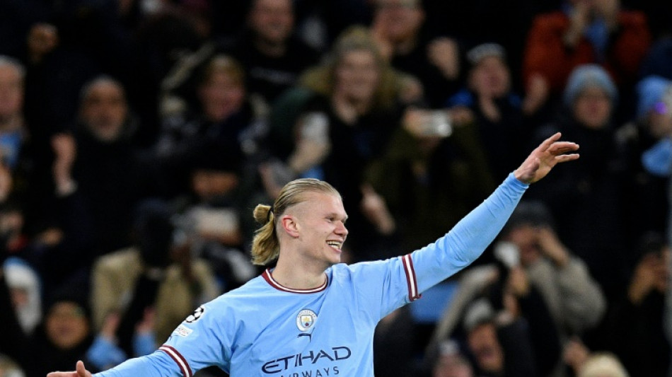 Haaland hits five to match Champions League record