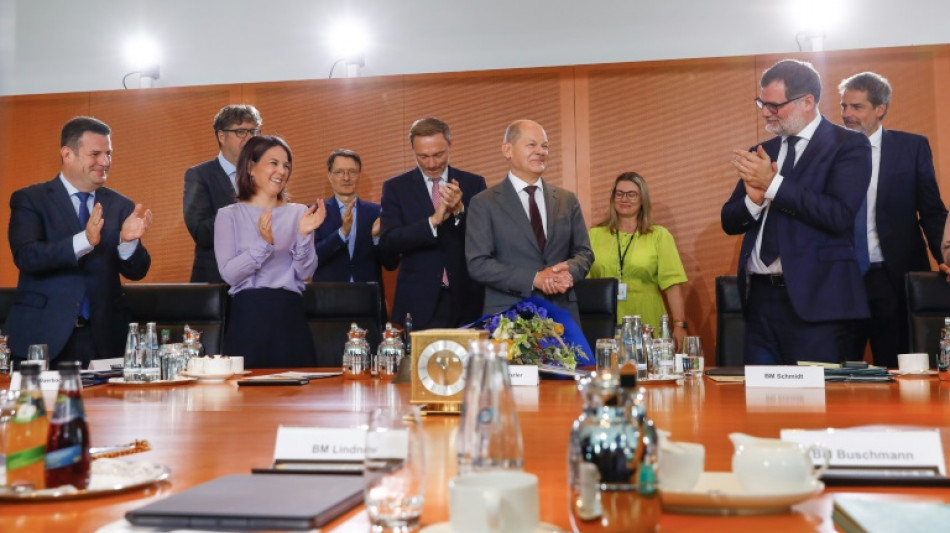Scholz r&auml;umt M&auml;ngel an Erscheinungsbild der Koalition ein
