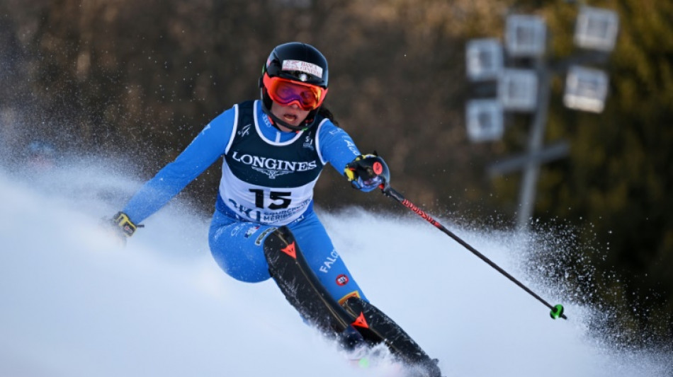 Brignone wins world combined gold as Shiffrin skis out