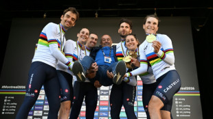 Ganna and Borghini lead Italy to mixed relay gold at cycling worlds