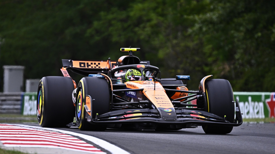 F1: Ungheria; vince Norris , Leclerc e' quarto