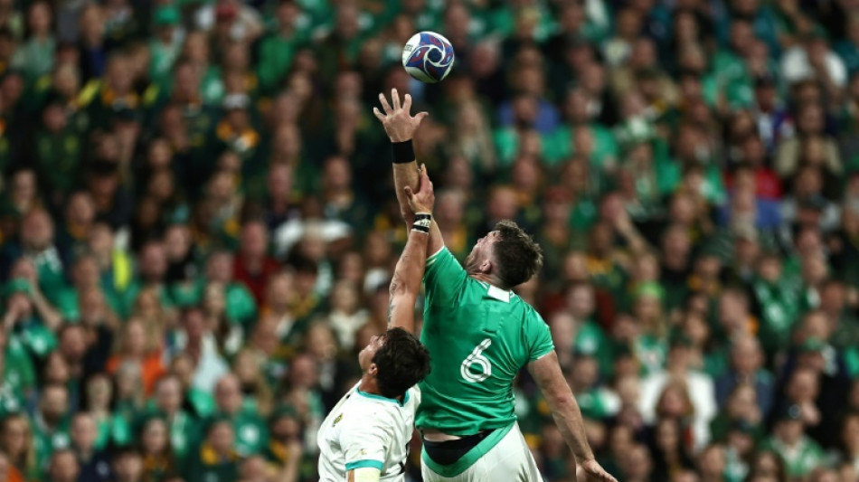 Irish rock O'Mahony -- green to his fingertips