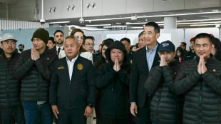 F&uuml;nf von der Hamas freigelassene Thail&auml;nder in Bangkok eingetroffen