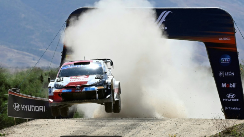 France's Ogier grabs lead in Mexico Rally 