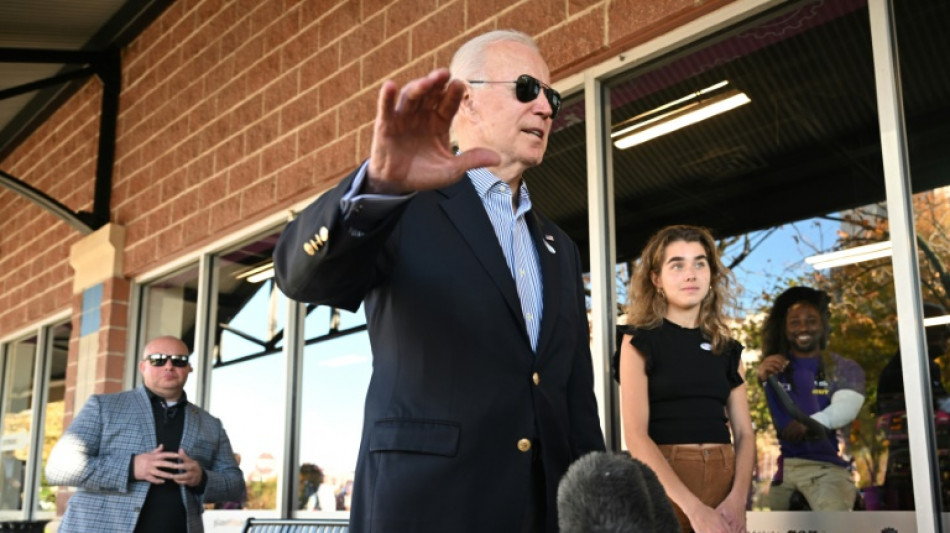 US-Pr&auml;sident Biden gibt seine Stimme f&uuml;r Kongress-Zwischenwahlen ab