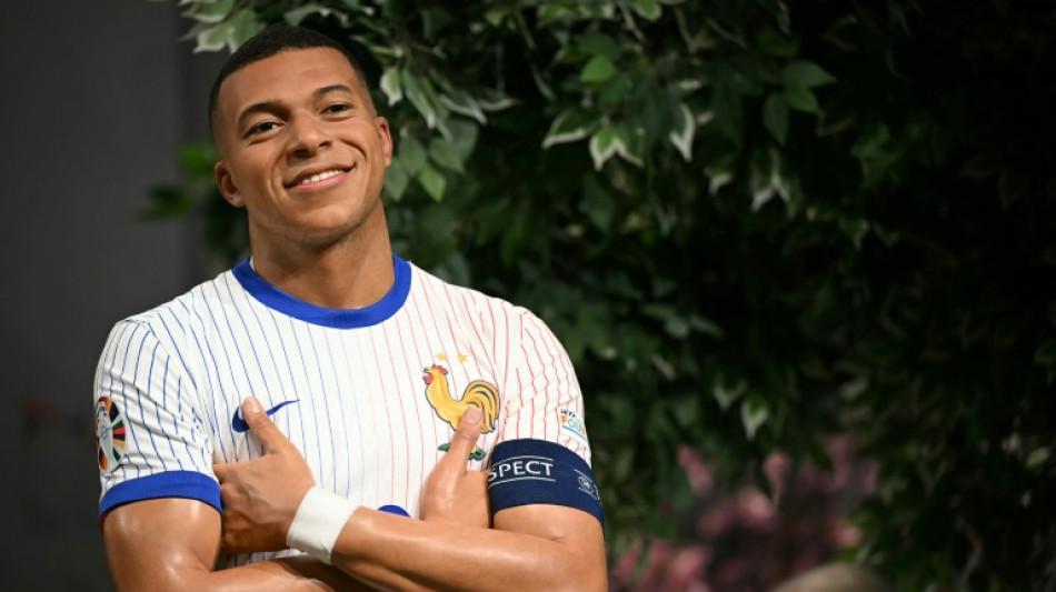 France soccer star Mbappe unveiled in London... in waxwork form
